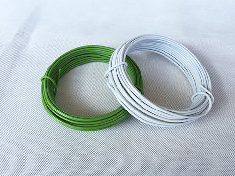 新品花艺简约包塑铁丝植物造型百变手工diy扎丝材料软扎线软铁丝