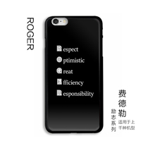 Roger Federer RogerFederer Phone case Iphone678plusX Apple 11promax Huawei Xiaomi