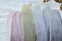 Handmade DIY tape accessories material clothing design ancient costume ribbon flower decoration leaf packaging ribbon