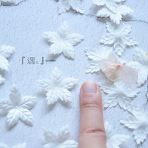 Solid pressed Zou satin bouquet Accessories Wedding dresses Decorative Small Flowers Handmade Diy Dresses Adorned With Scattered Flowers