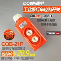 COB-21P direct control type waterproof driving control switch button chain hoist three-phase electric switch