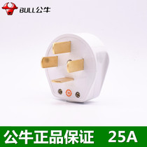 Bull Industry High Power Power Supply Three-phase Quadrupole Wire 25A Plug Power Special 380V Four-foot GN-T25