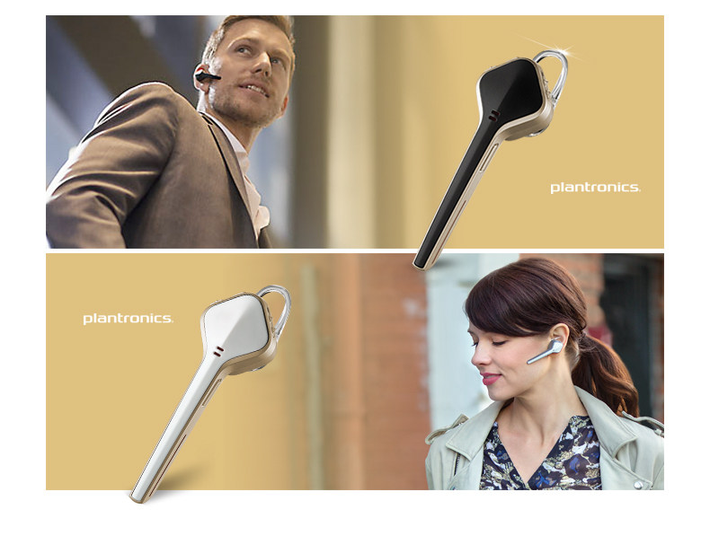 plantronics/缤特力 edge voyager刀锋蓝牙耳机4.0立体声智能声控