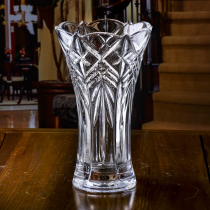 Czech imported BOHEMIA crystal glass vase modern simple European fashion living room ornaments transparent flower Ware