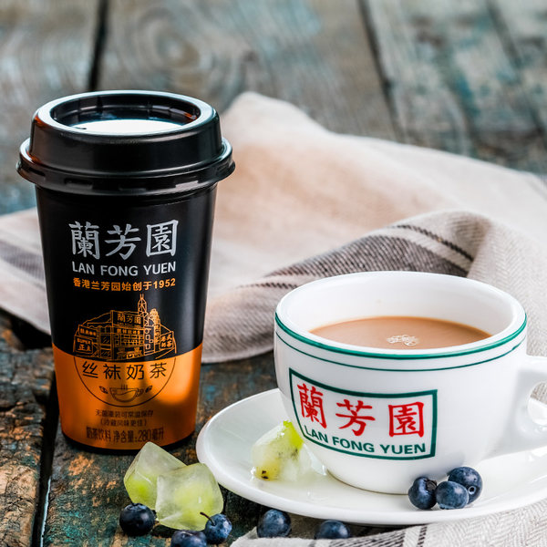 丝袜奶茶创始者  兰芳园 正宗港式丝袜奶茶 280ml*6杯礼盒整箱 天猫优惠券折后￥54包邮（￥64-10）