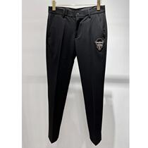 Europes new Old Buddha Inlaid Drilling Badge Design Business Casual 100 Hitch Young Men Sashimi Pants