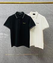 Summer Fashion Trends New Small Monster Eye Embroidery Design Casual Business Han Edition 100 Hitch Men POLO Shirt