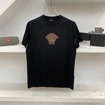 Summer trend New beauty Duesha bronzed design simple and comfortable and casual round collar male and female identical short sleeve T-shirt