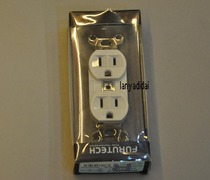Original FURUTECH FURUTECH FP-15A-N1 Frozen Rhodium white gold power outlet ferrule