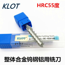 KLOT50 degree monolithic alloy tungsten steel aluminum extended tap 14 15 16 18 20*80*150*200