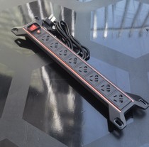 PDU enclosure socket 8 bits 10 A horizontal vertical fit row inserts multi jack with switch engineering Home wiring board