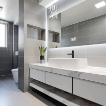 Zhiwuqi ceramic tile Modern simple black gray white kitchen bathroom wall tile Macaron solid color matte 300x600