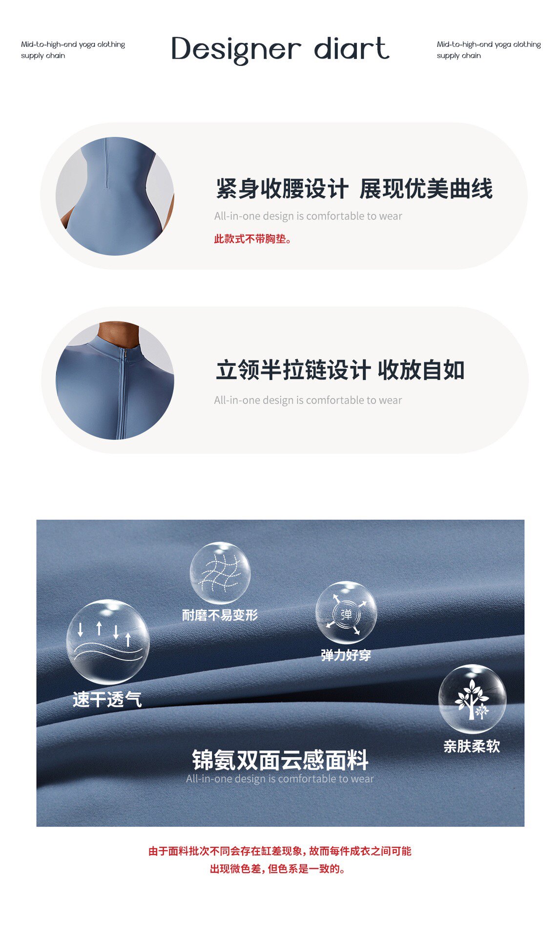 Боди/брюки akiyo studio欧美夏季拉链短袖瑜伽连体服女舞蹈健身紧身运动连体