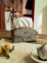Mountain Mini Day Style Cloth Art Paper Towel Box Dining Room Bookcase Book Room Drawing Paper Towels Paper Towels Cashier Bag Minimalist Paper Towels