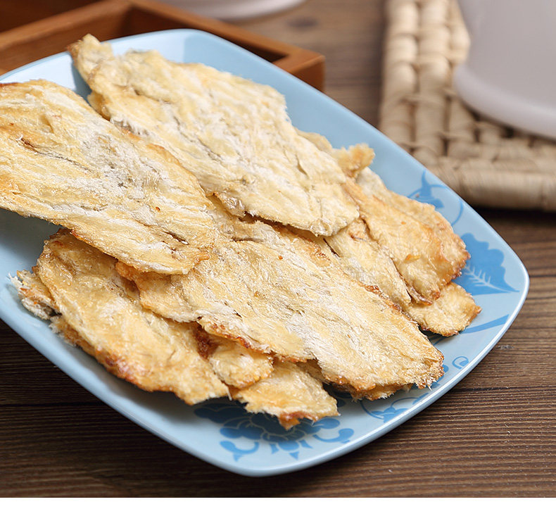 元臻日式烘烤鱼片干不含淀粉鲜烤银鲷鱼50g