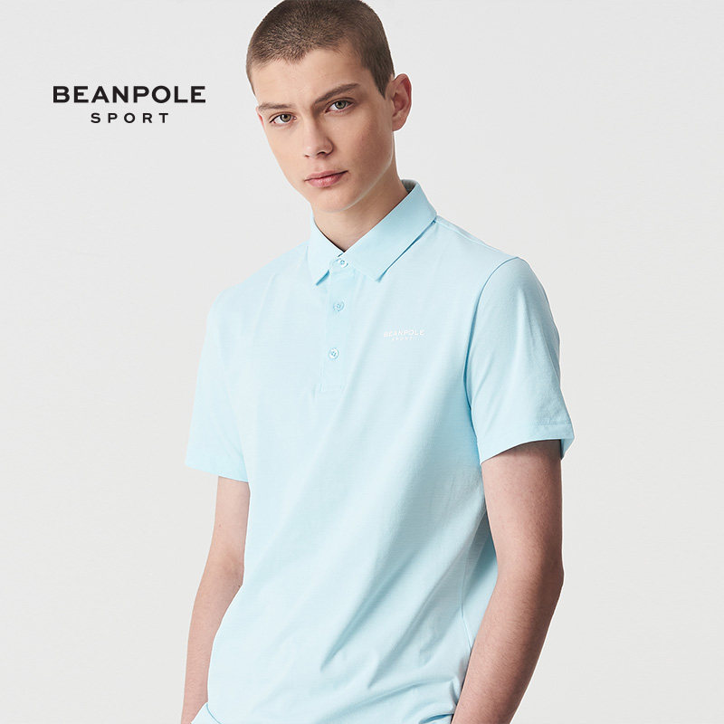beanpole滨波 2020夏季新品男士运动休闲基础款短袖polo