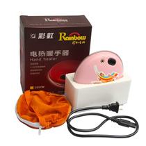 Rainbow hand warmer macaron electric cake electric warm treasure hand heater disco electric safety explosion-proof large medium and small