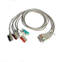 Applicable to GEdash series monitor accessories cardioelectric conductivity wire ECG five conductivity clamp