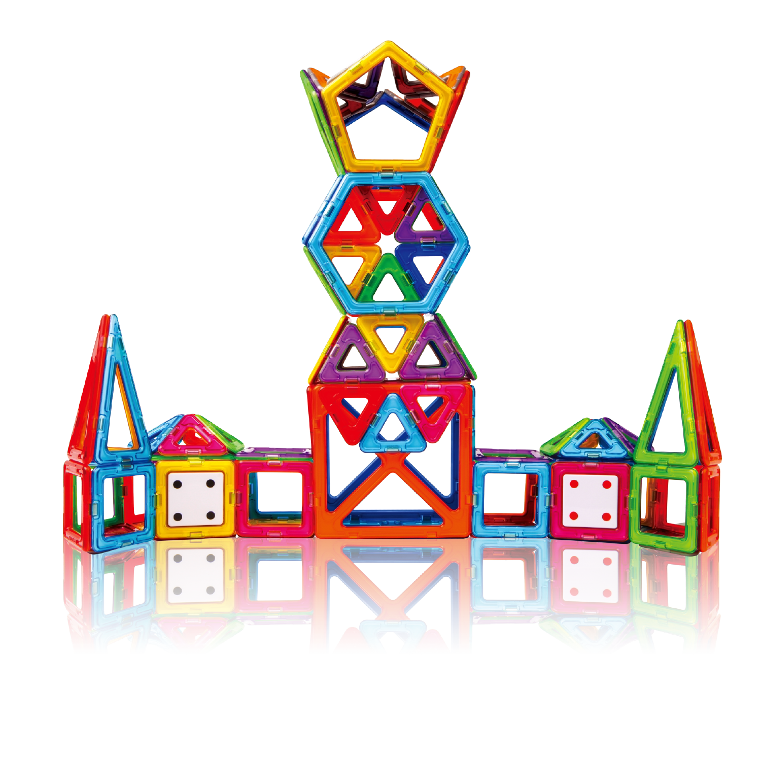 magformers麦格弗磁力片积木磁铁益智儿童玩具智能套组144片包邮