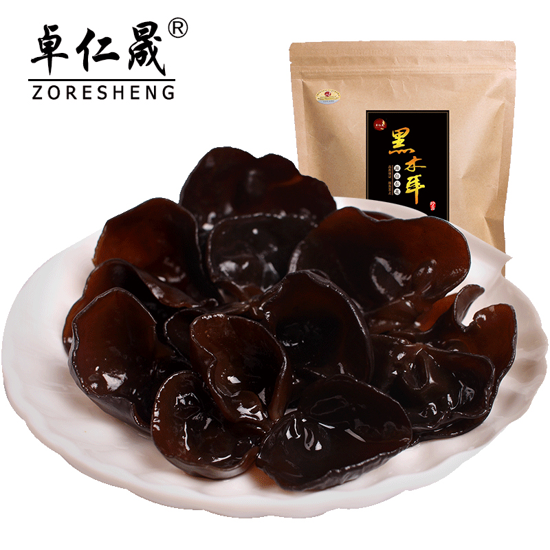 卓仁晟 东北特产 黑木耳干货200g