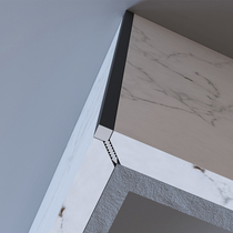 Holding Yong edge strip tile positive corner wall corner wall corner edge strip edge wall corner black closing strip aluminum alloy belongs