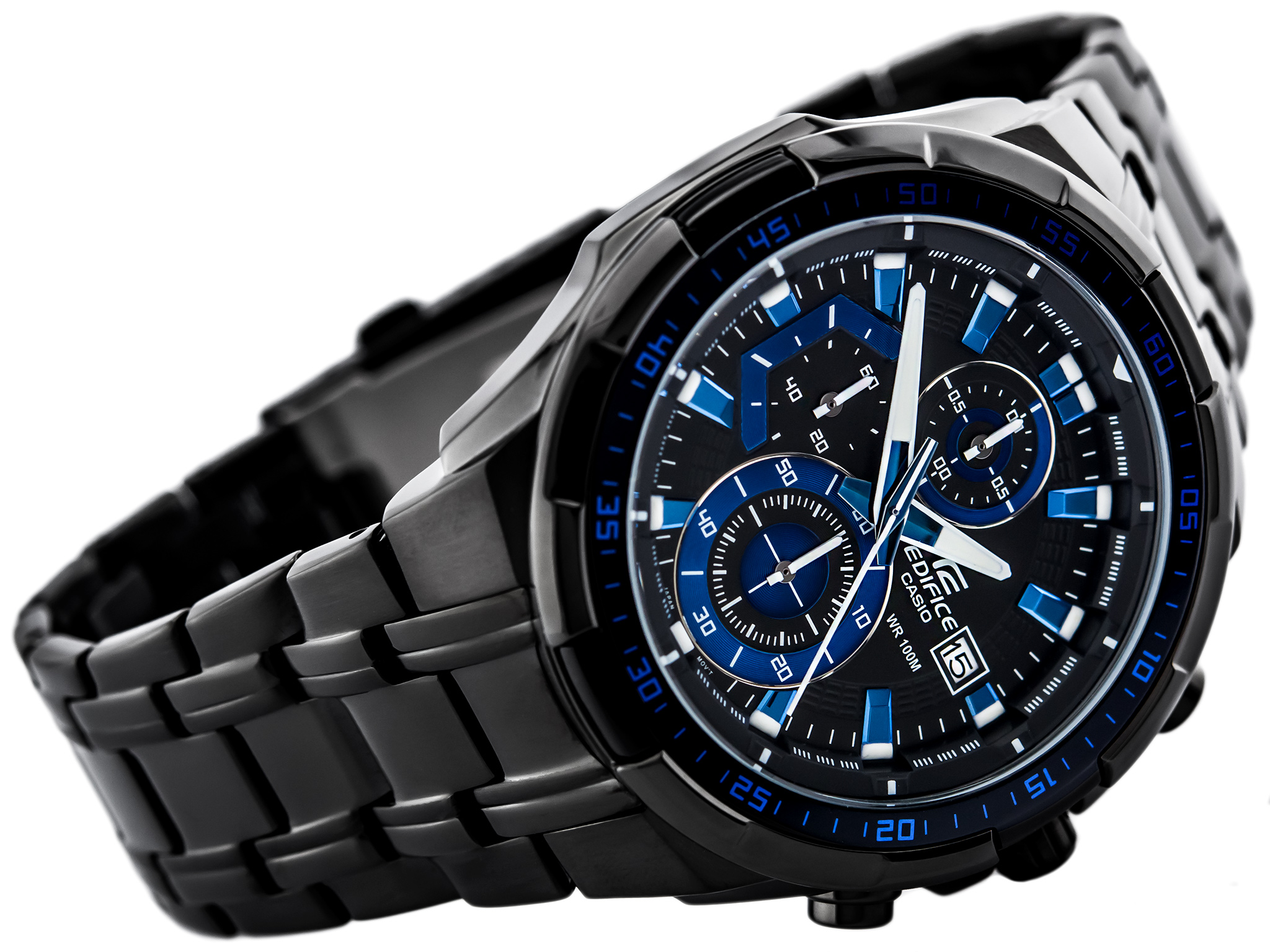 卡西欧手表男士大表盘edifice红牛f1赛车efr-539d-1a2/539bk/l-1a