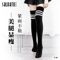 Long Barrel Socks Lady Spring Autumn Summer Pure Cotton Over Knee Socks Lacquer In Long Thighs Girl Knee Spring Summer High Waisted Waist