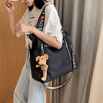 Fashion nylon cloth big bag womens hand shoulder bag large capacity leisure shoulder bag womens bag new wild tide