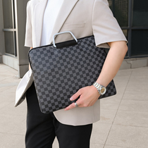 Mens laptop bag 14 inch 16 inch minimalist Business briefcase New fashion casual hand carry bag file package