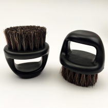 European and American oil head brushed finger sleeves Broken Hair Brush Engraving Clean Sweep Pork Mane Hair Brush Sub Professional Beauty Hair Tool