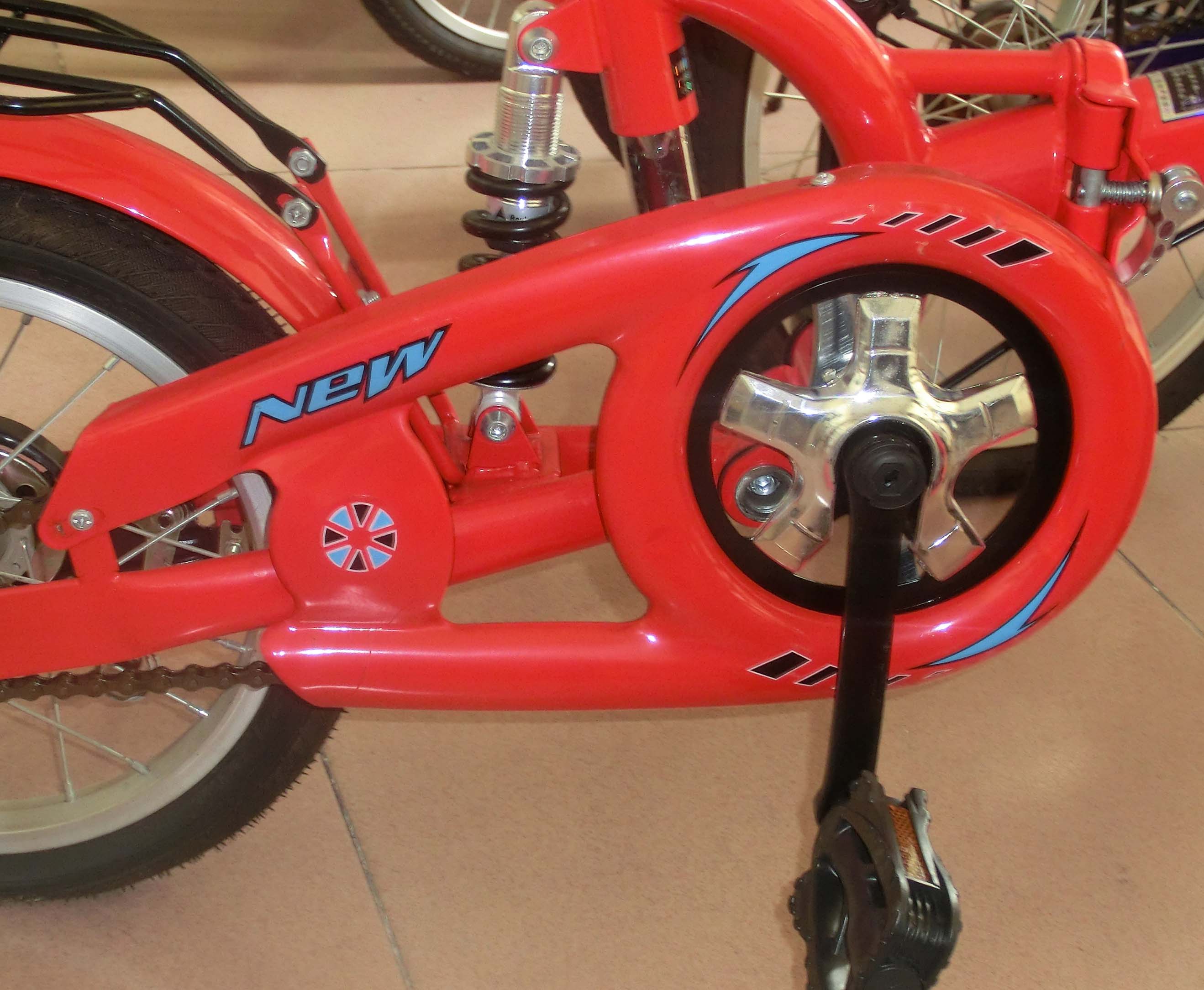 折叠车全包式链盖12/14/16/20寸改装单车自行车表演车链罩