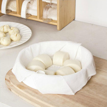 Cotton square steamer cloth Kitchen supplies Steamed dumpling bun cloth Steamed steamed bun pad Non-stick steamer cloth Gauze steamed cloth