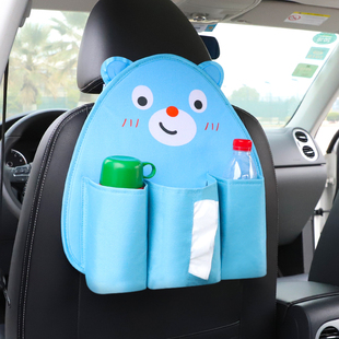 car tissue box pumping creative car seat ba napkin carton car with multi-function pumping box hanging cartoon cute