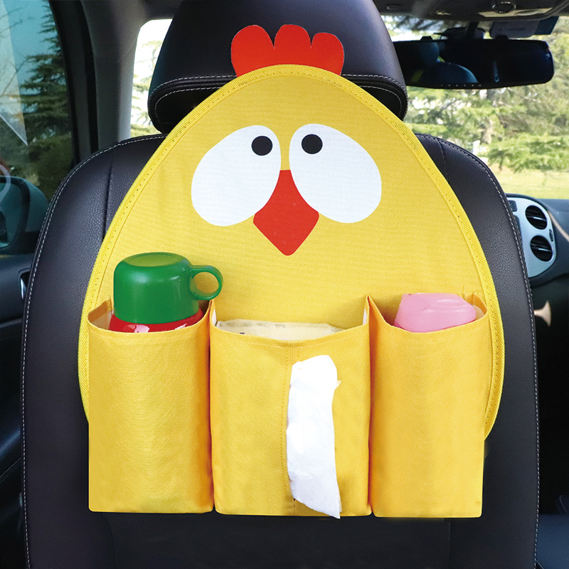 car tissue box pumping creative car seat ba napkin carton car with multi-function pumping box hanging cartoon cute
