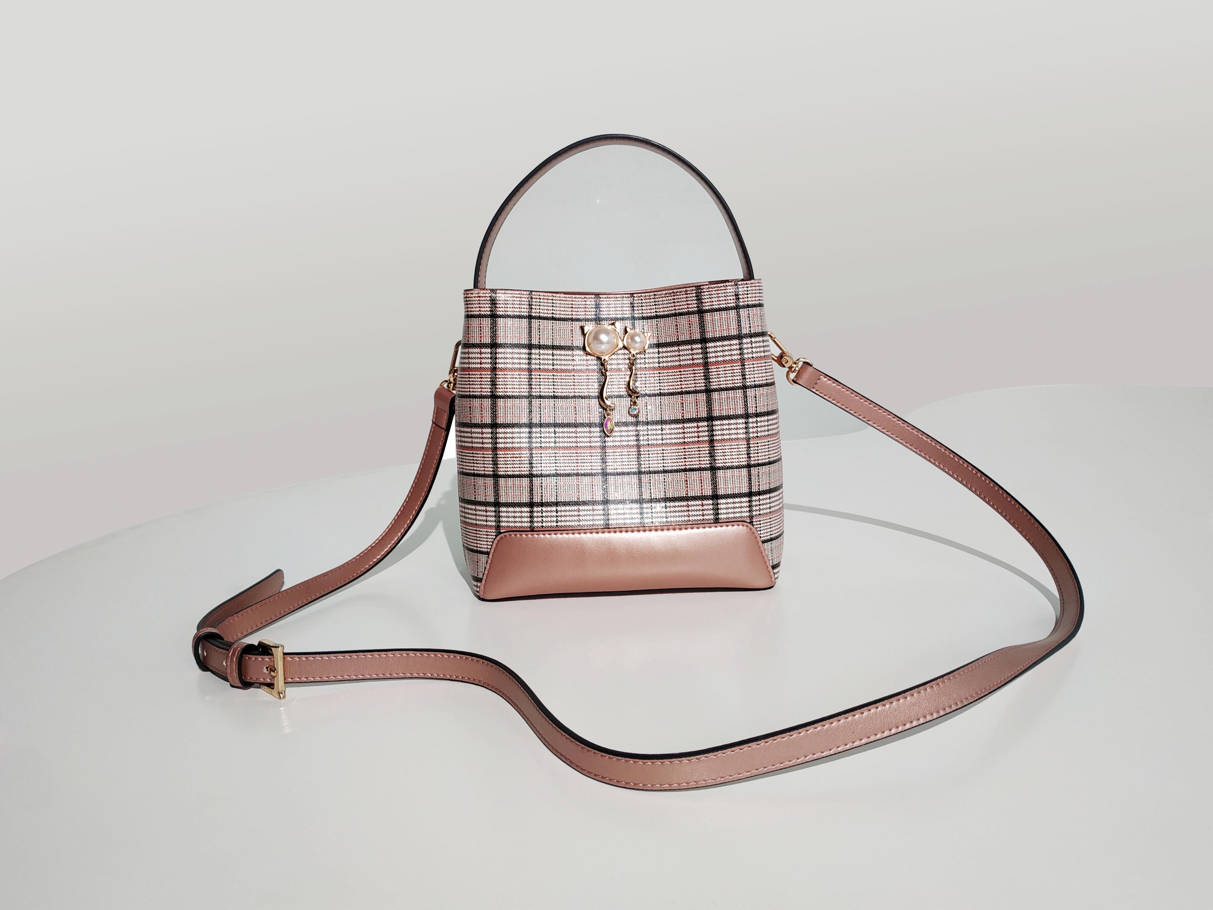 金狐狸水桶包经典时髦有腔调