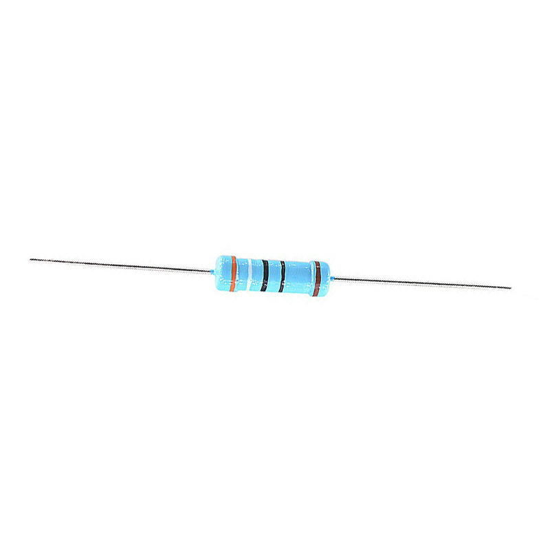 1 / 2w metal film resistance 1% five color ring 1k10k 100 ohm 2.2m 22k 220 4.7k 47 470