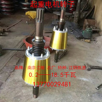 Crane driving electric hoist Nanjing Jiangling General Factory Special Jiangyin motor shaft rotor tapered parts
