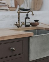 Italy olrvli pure copper American style French single-hole brass bronze made old handle retro bronze cabinet handle