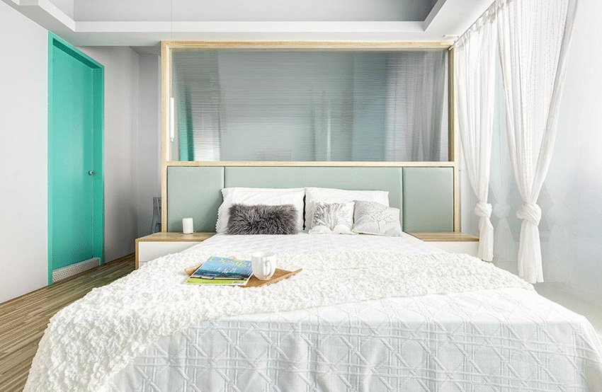 喜欢活泼的北欧风装修吗?还养了两只金毛