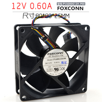 FOXCONN FOXCONN PVA080G12H -P00 12V 0 60A 8CM 8025 4-wire fan