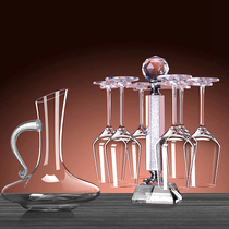 Red wine glass set home creative lead-free crystal glass wine decanter European goblet high-end wine utensils