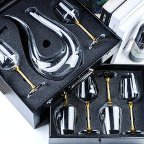 Lapunes high-grade crystal glass red wine goblet household set European wine set Bordeaux wine glass