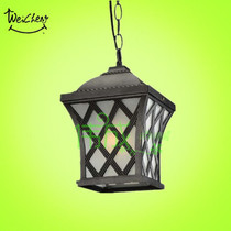 (5-016 factory direct)European fishing net villa community Balcony roof melon aisle shed landscape chandelier