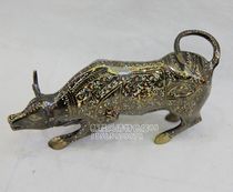 Bull Copper Bull Pakistan Bronze Ware Pendulum with Artisanal Bulls Shore Wall Street Niu Wonder Stock Direct Sale