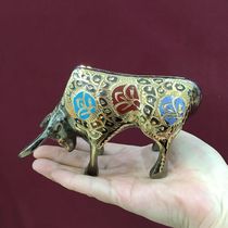 Copper Bull Pakistan Bronze Bullfighting Bull of the Bronze Bull