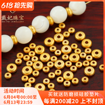 18K Gold Abacus Beads Septer Bead septer Nepal Old Gold Guffin accessories Accessories Handmade DIY Bracelet Handstring Accessories