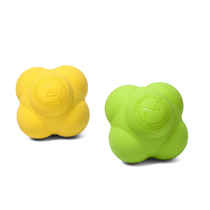 Hexagon reaction ball bounce ball trainer children agile and sensitive change ball exercise childrens reaction speed