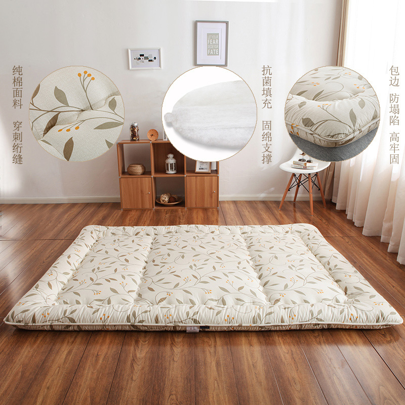 japanese-style tatami mat mattress soft cushion floor sleeping mat thiened double student folding custom home mattress