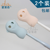 Travel outdoor portable toothbrush head cover Travel environmental protection toothbrush dust cover Silicone toothbrush head protection cover cartoon