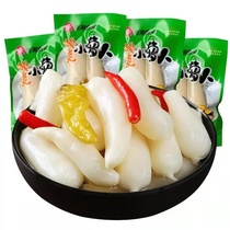 Yuxiang food radish head pickled pepper mountain pepper sour spicy crisp and refreshing appetizing radish strips under meals kimchi loose snacks